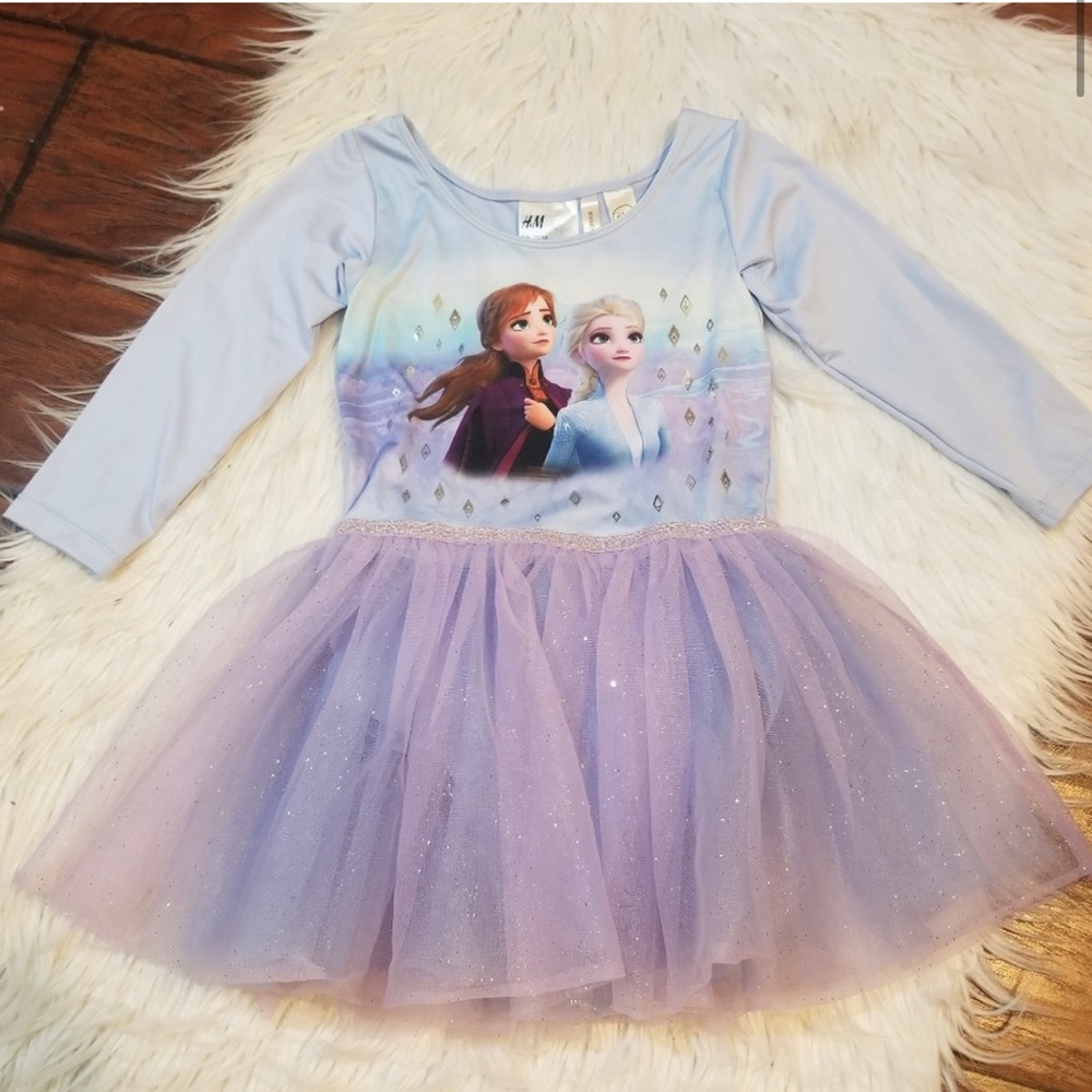 Elsa and Anna ballerina dress- Disney 5T-6